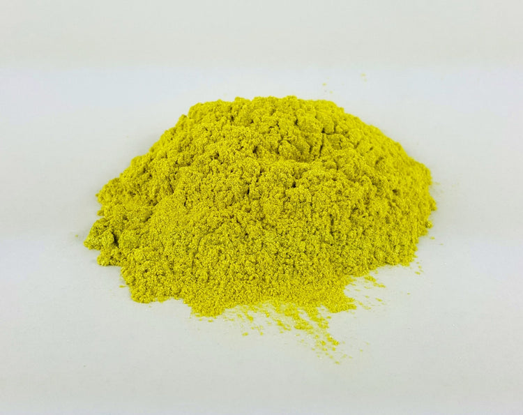 Poudre de mica cosmétique jaune sorbet citron