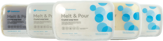 Pack d'échantillons de base de savon Melt & Pour