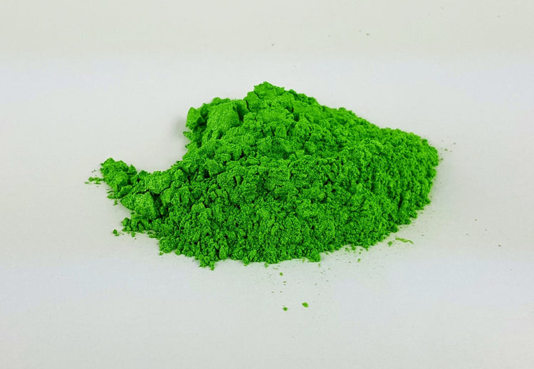 Poudre de mica cosmétique vert pistache