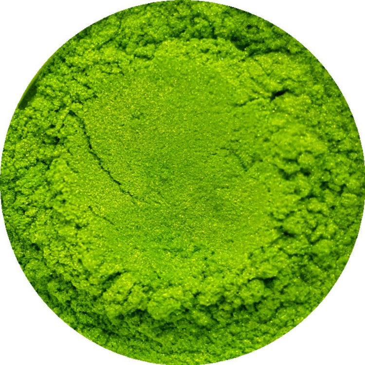 Limoengroene Cosmetische Micapoeder